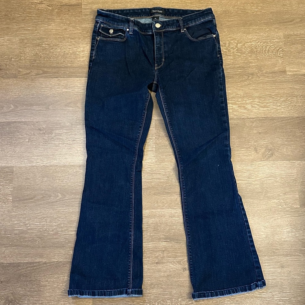 White House Black Market dark jeans